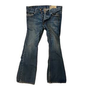 Hollister Balboa Classic Straight Flared Jeans 32x30